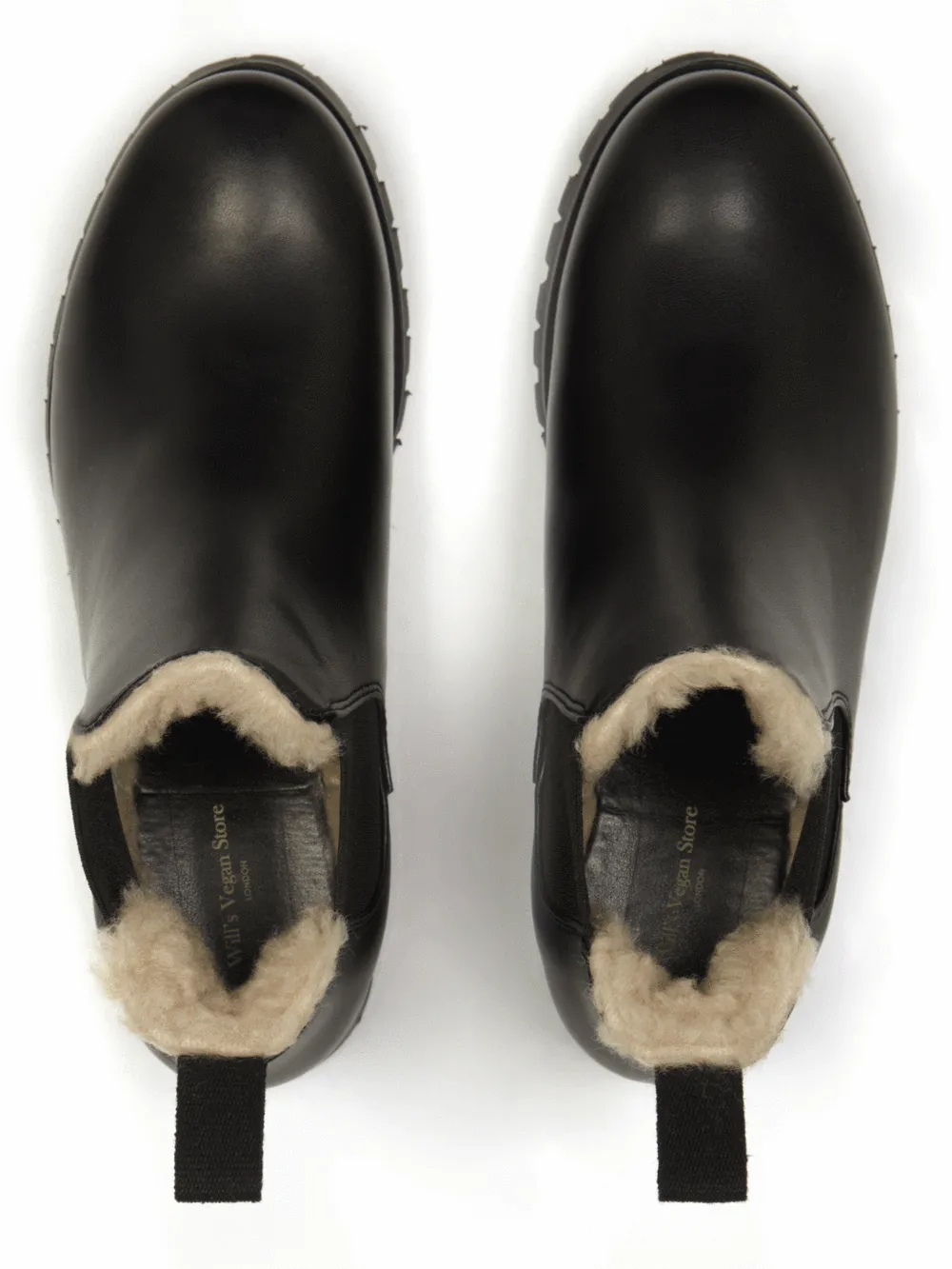Women's Clean Profile Insulated Vegan Leather Chelsea Boots