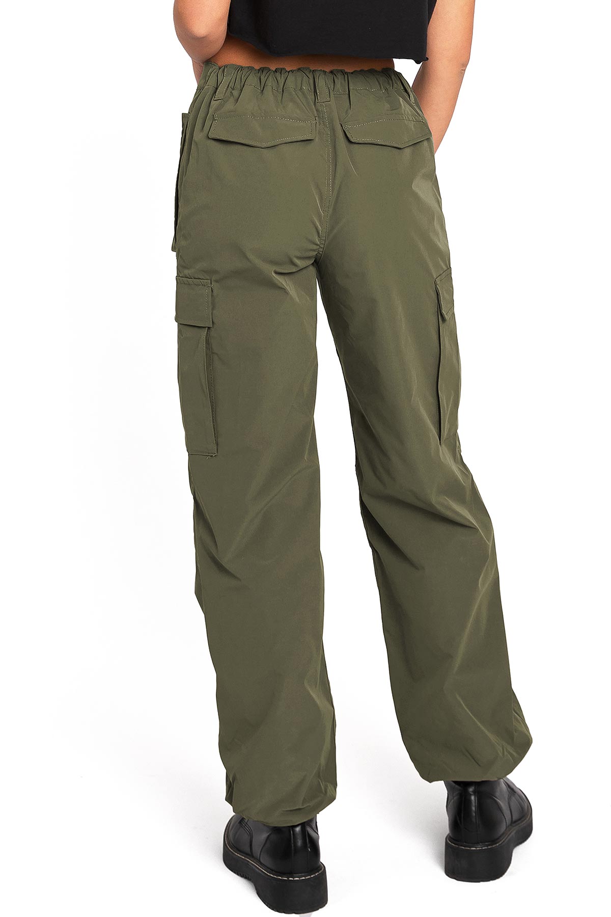 Olive Green Skater - Style Cargo Pants