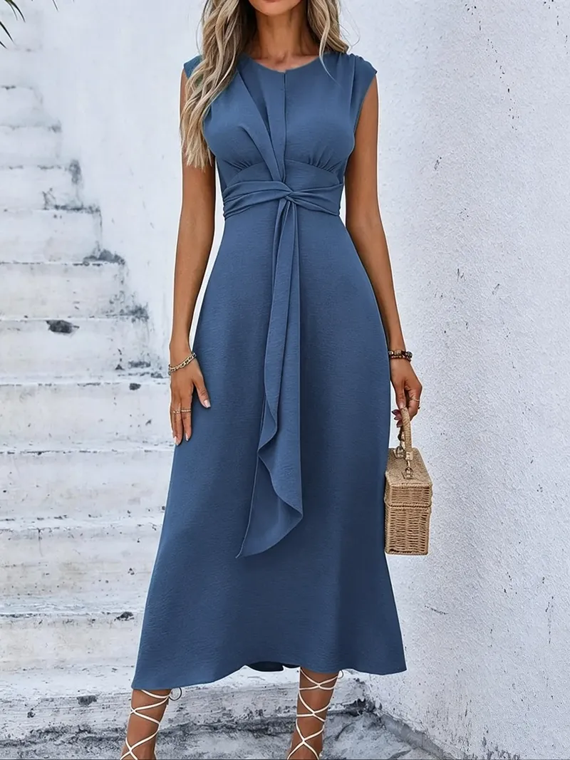 🔥Hot Sale💥Women'S A-Line Dress With A Cinched Waist🔥8-PACK - All Colors Included