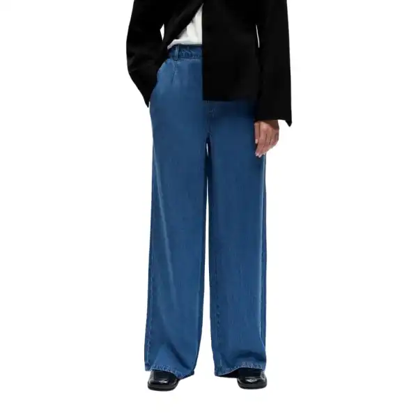 Classic Wide-Leg Women's Trousers