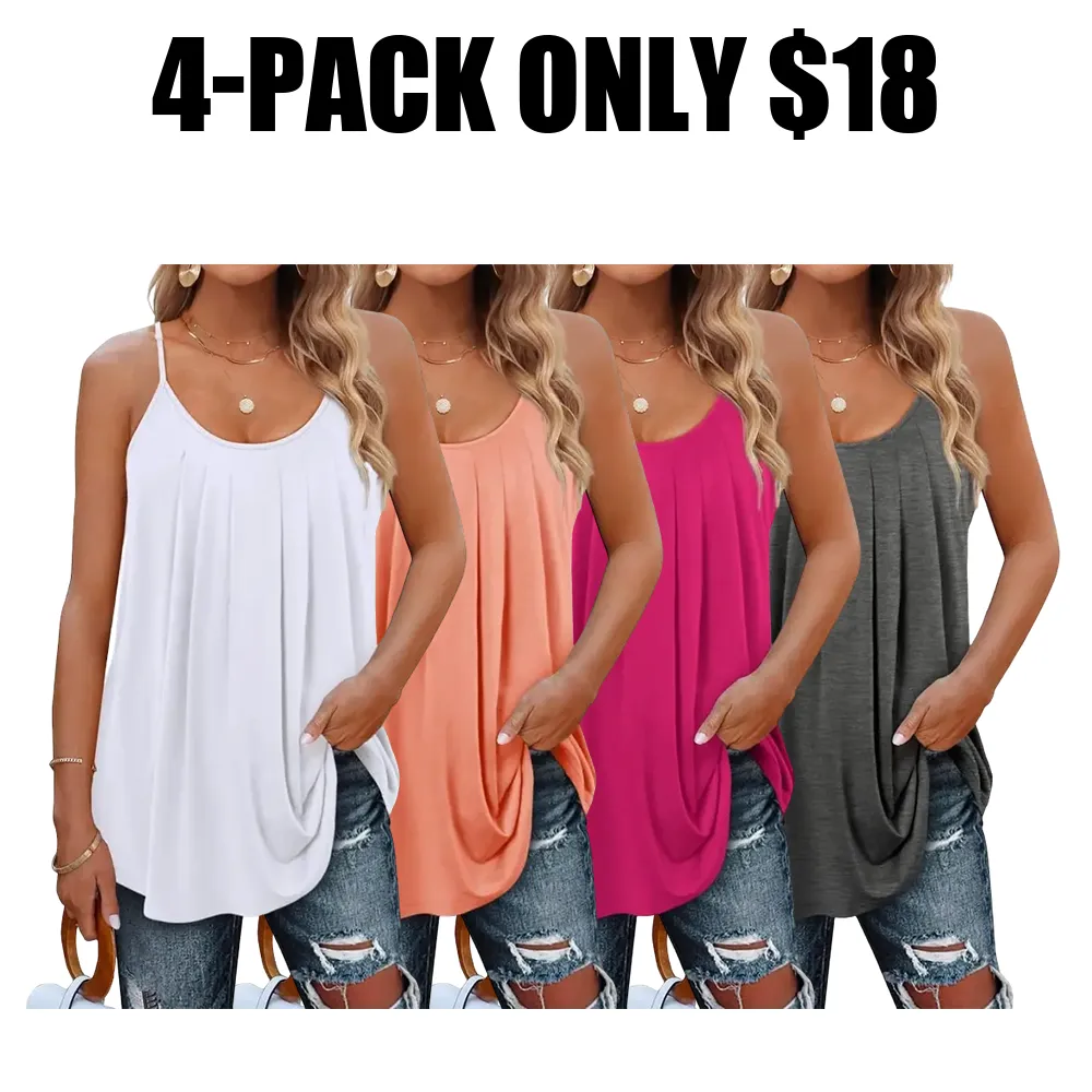 🔥Hot Sale🛍️Women's Summer Tank Top🔥8-Pack - All Colors Included
