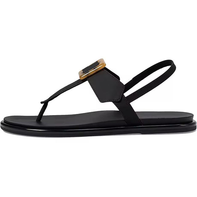 Celestia PU Slingback Flat Sandals