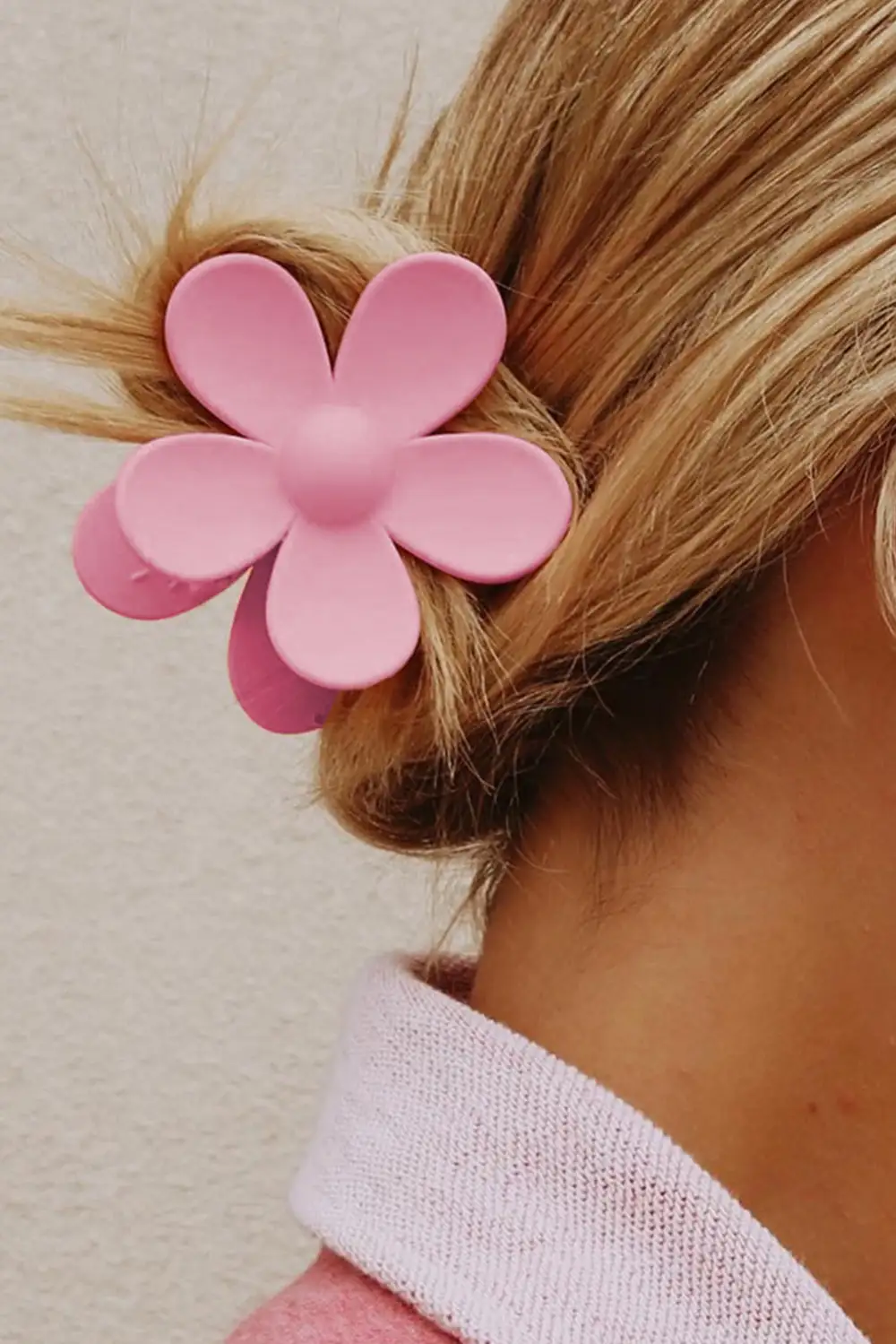 Petal Shape Hair Claw Clip