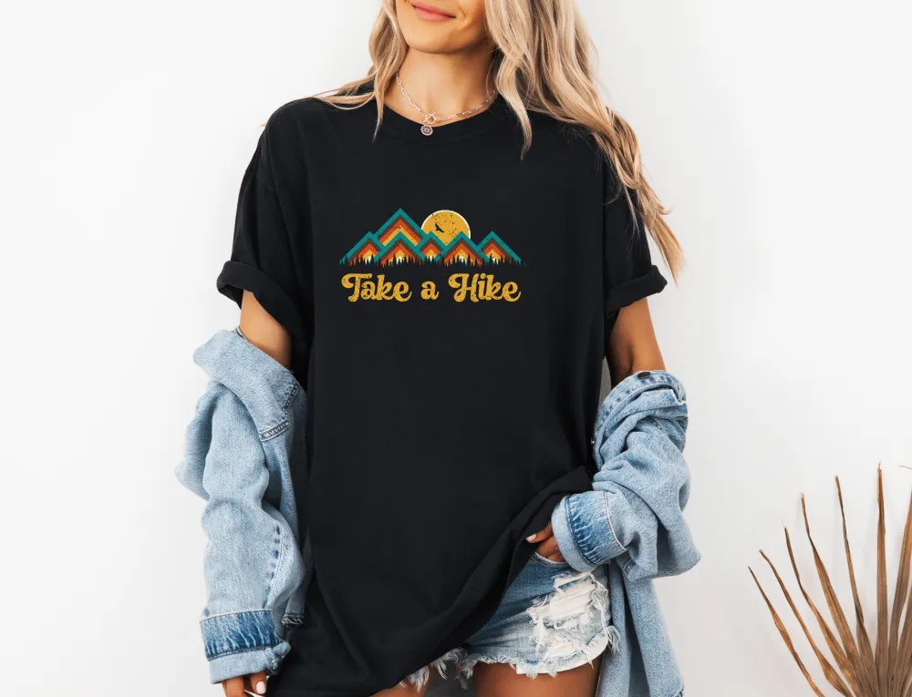 Trail Hike Graphic Garment Dyed Tee