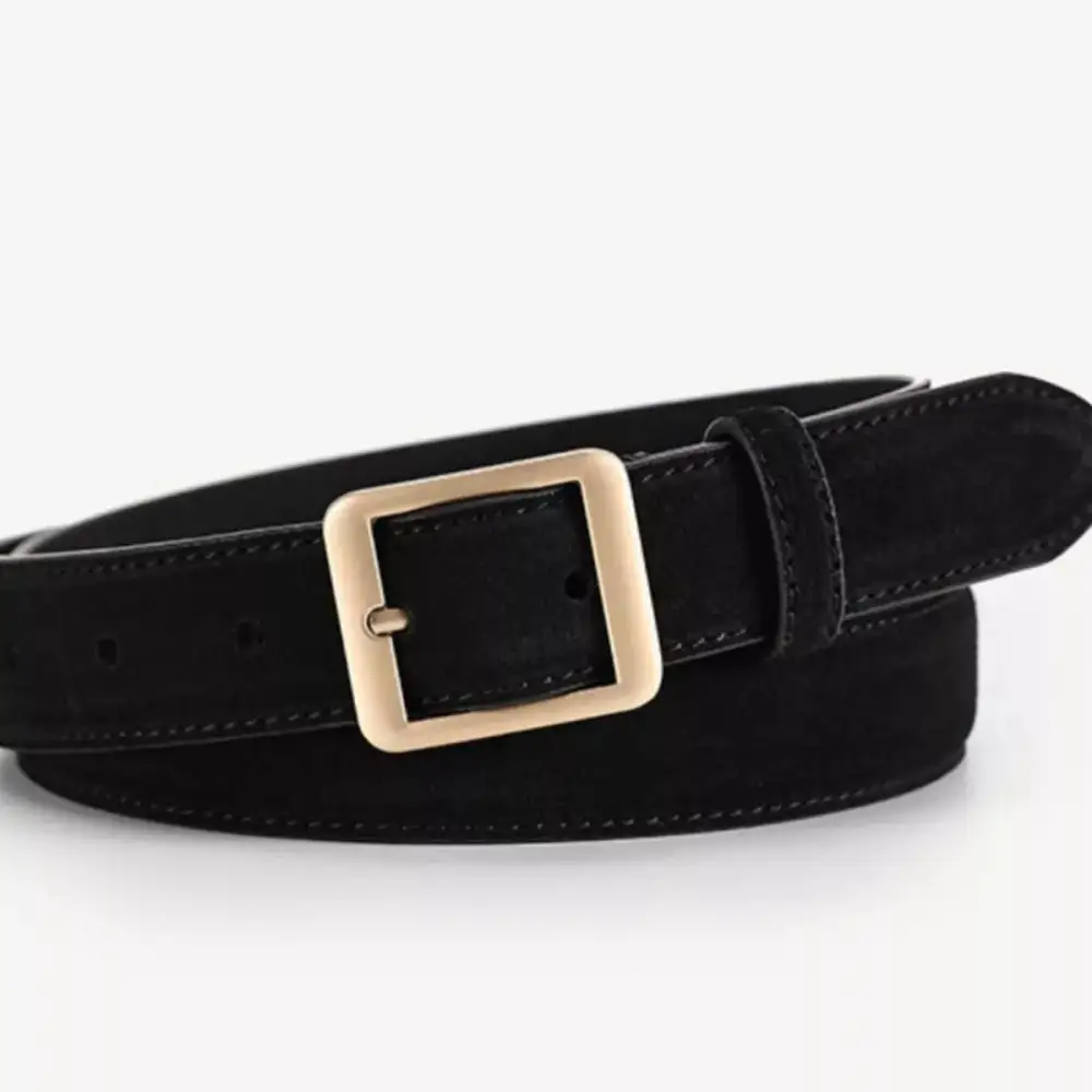 Modern Square Buckle Belt