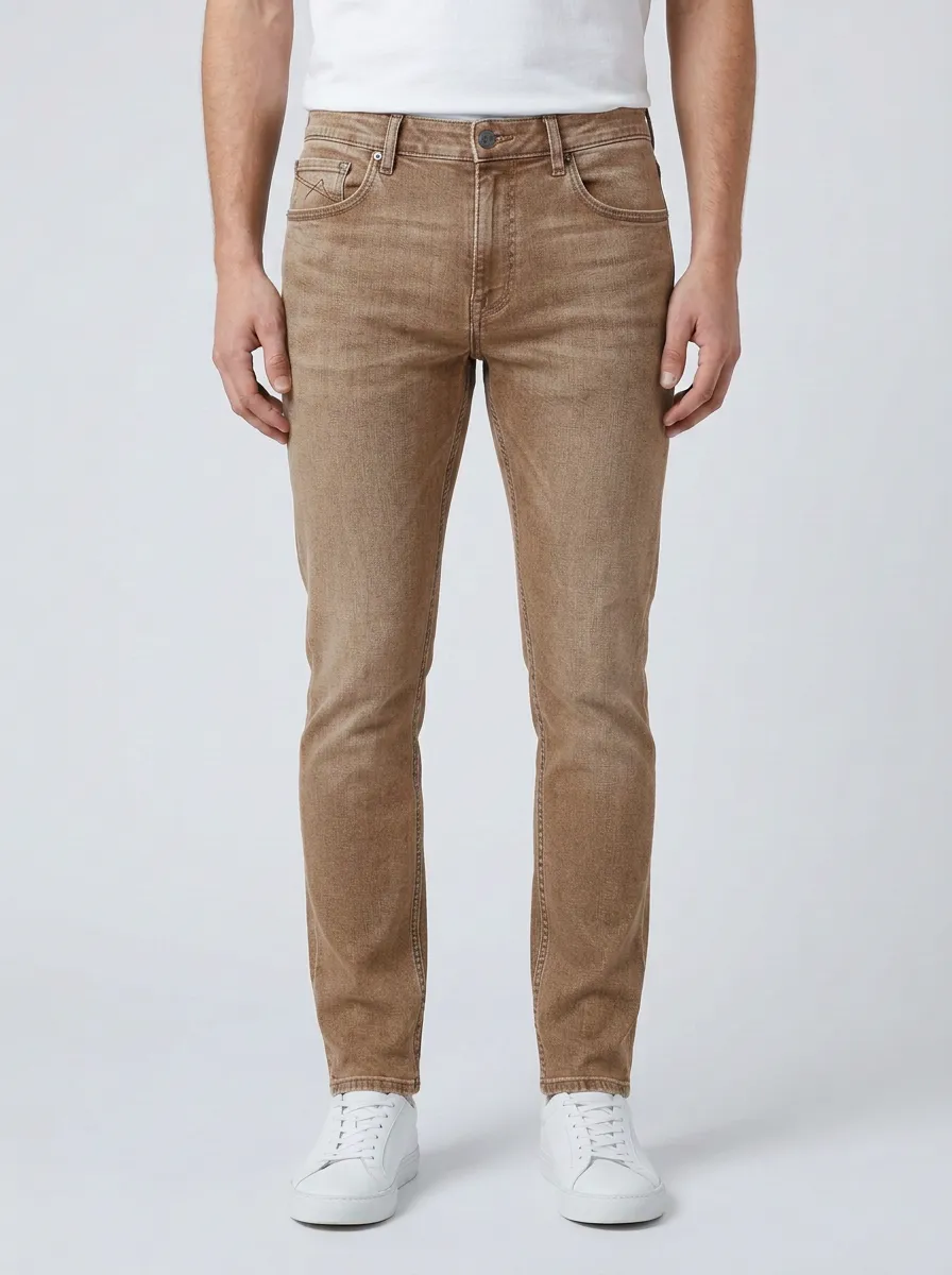 Men's Contemporary All Day Casual Wear Stretch Denim Jeans