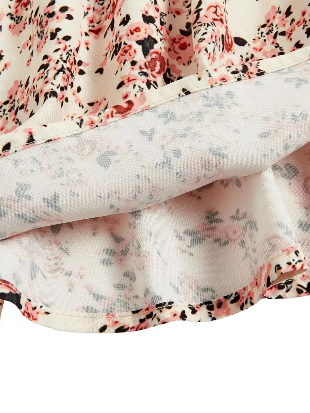 Soft Touch Floral Printed Mini Dress