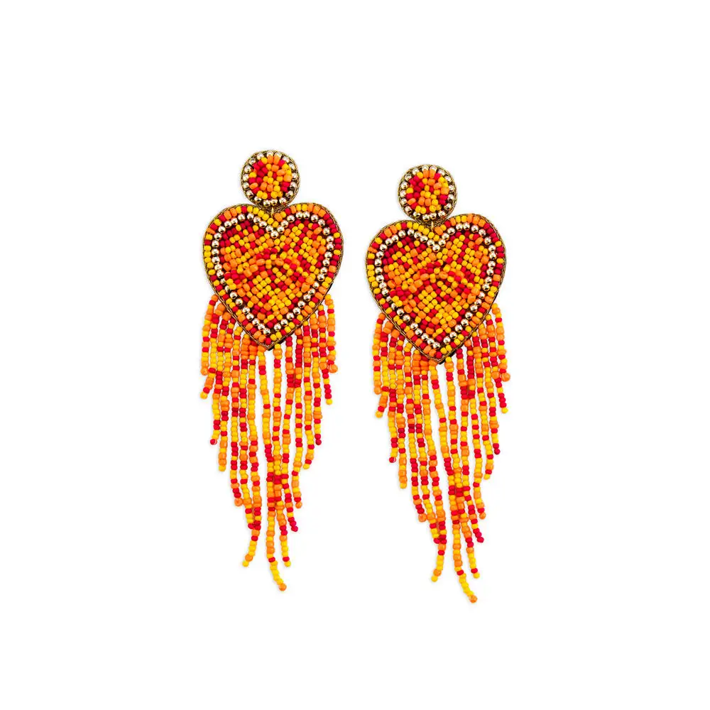 Textured Bold Artful Statement Earrings