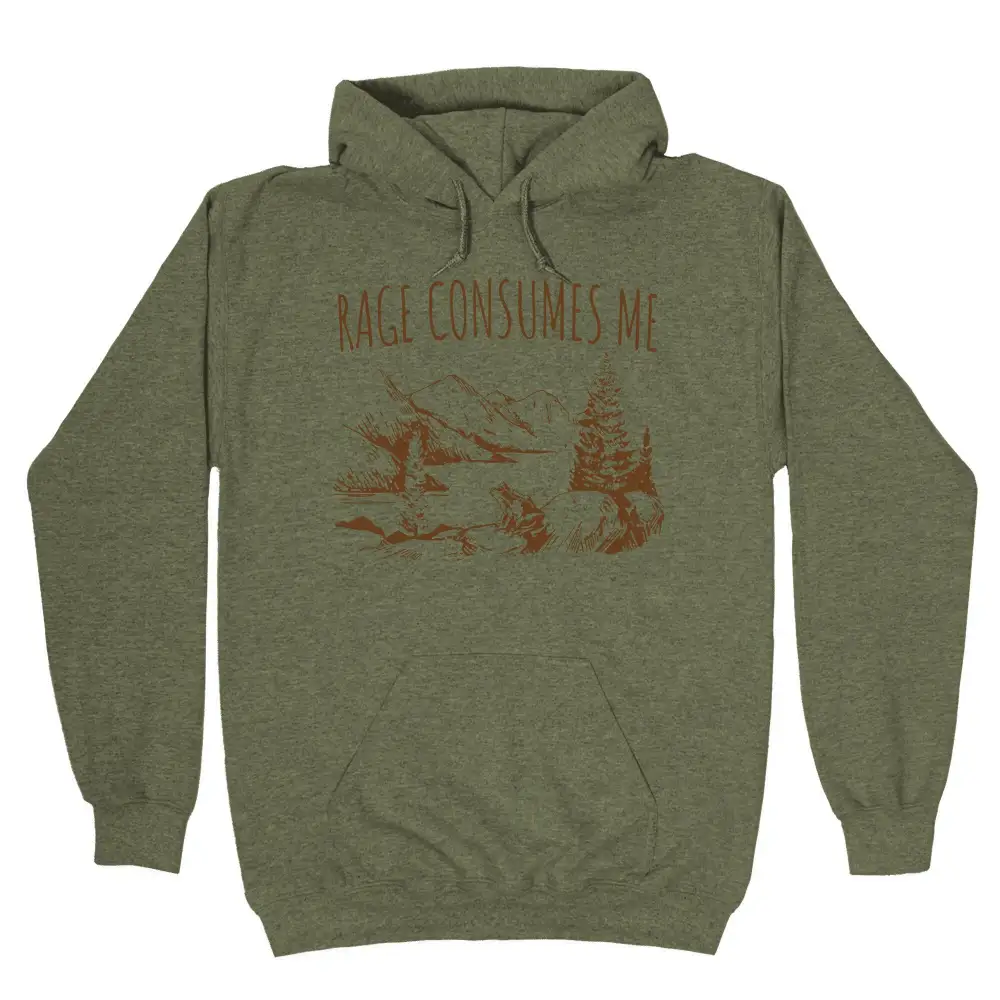 Cozy Illustration Pullover Hoodie