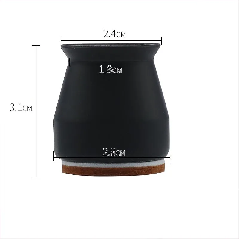 Felt Table Chair Protective Cover(1 set*4 Pcs)
