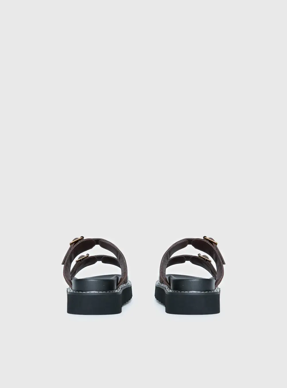 Curved Strappy Sandals