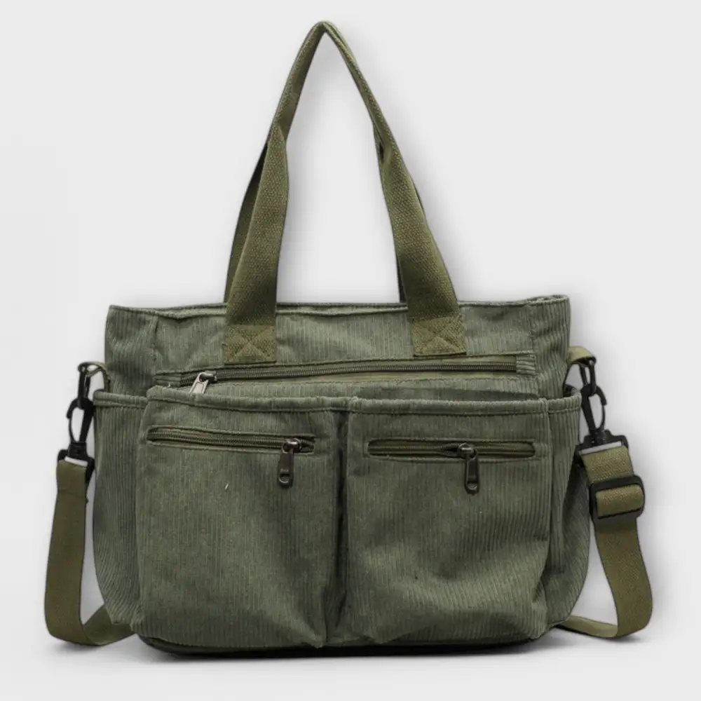 Nylon Soft Grain Tote Bag