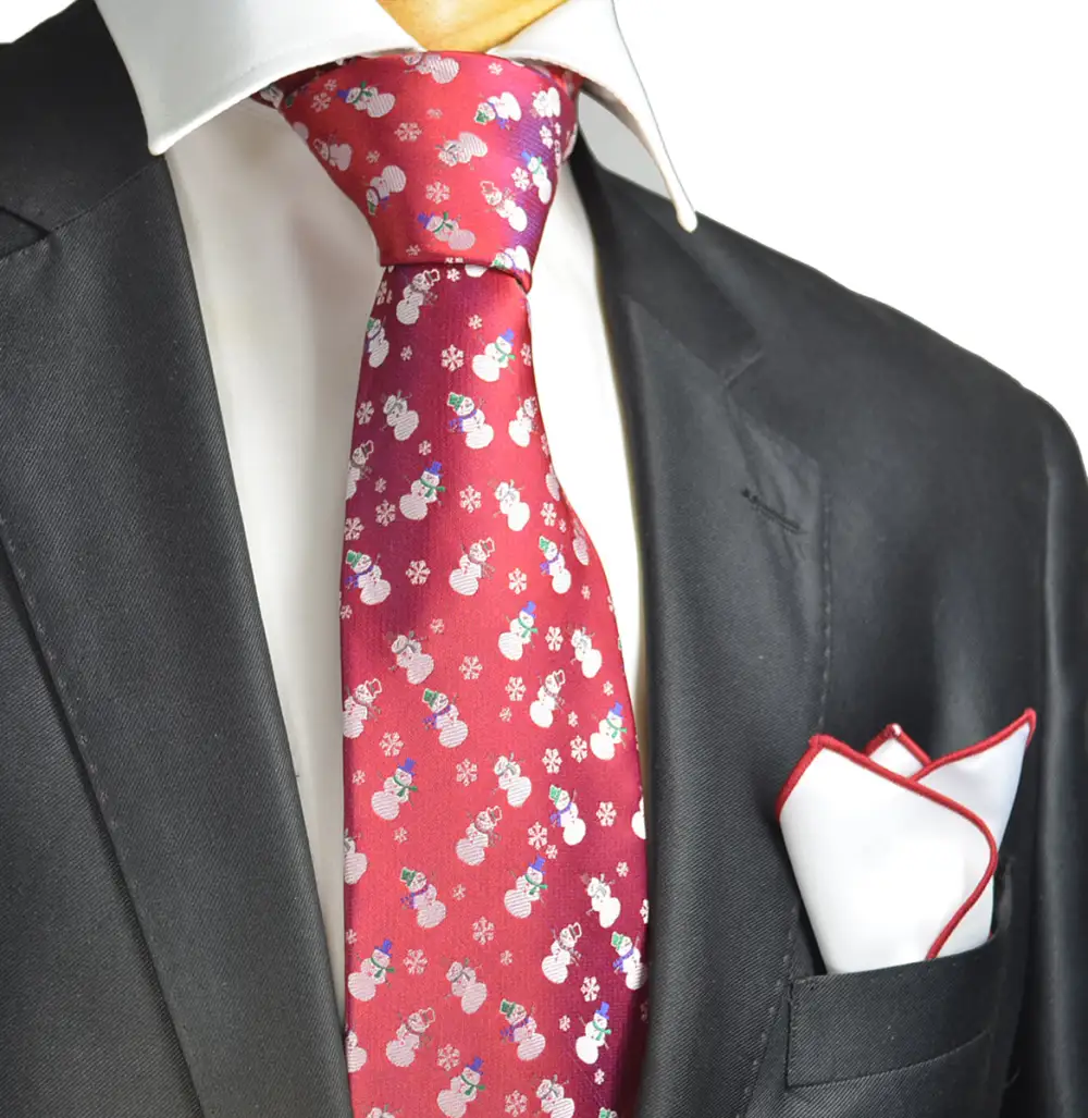Elegant Classic Men's Necktie Accessory Set