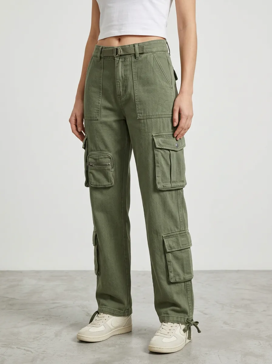Movement Multi Pocket Detail Women's Multi Pocket Cargo Pants