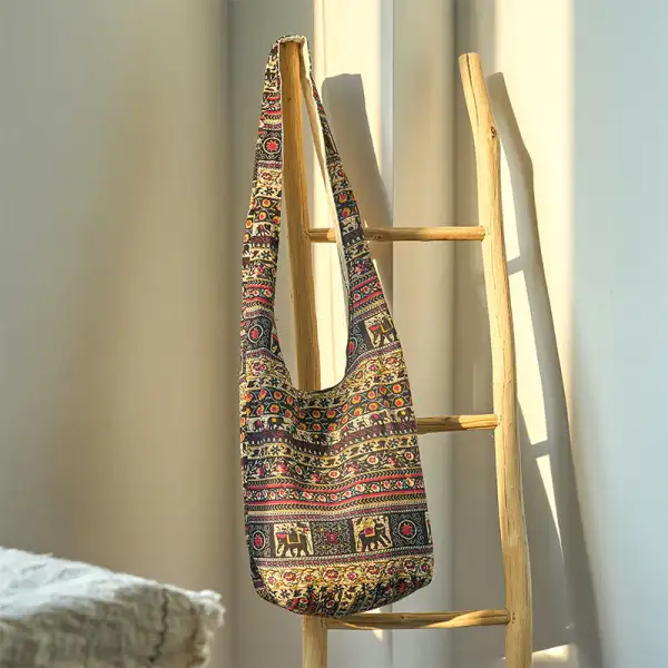 Cotton Elephant Bag