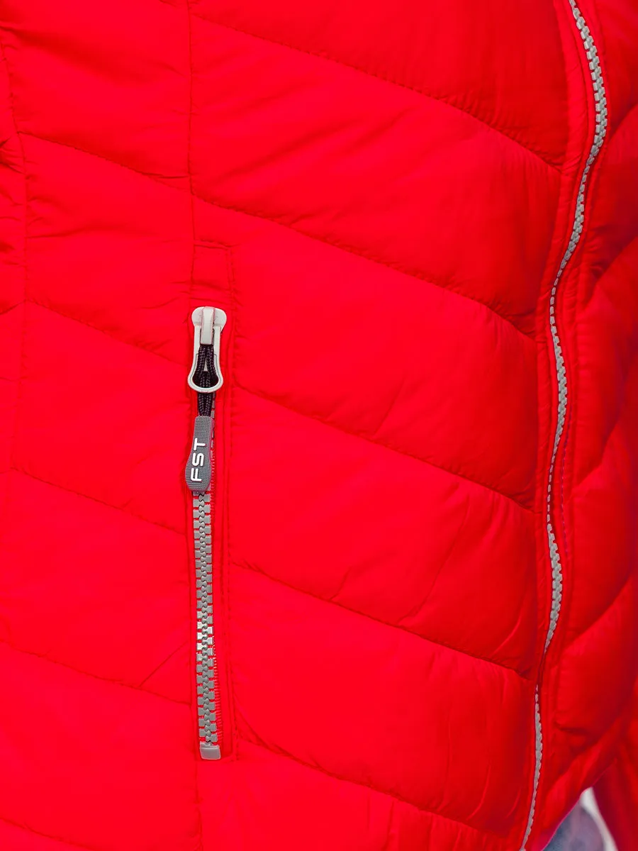 Pink women's winter jacket