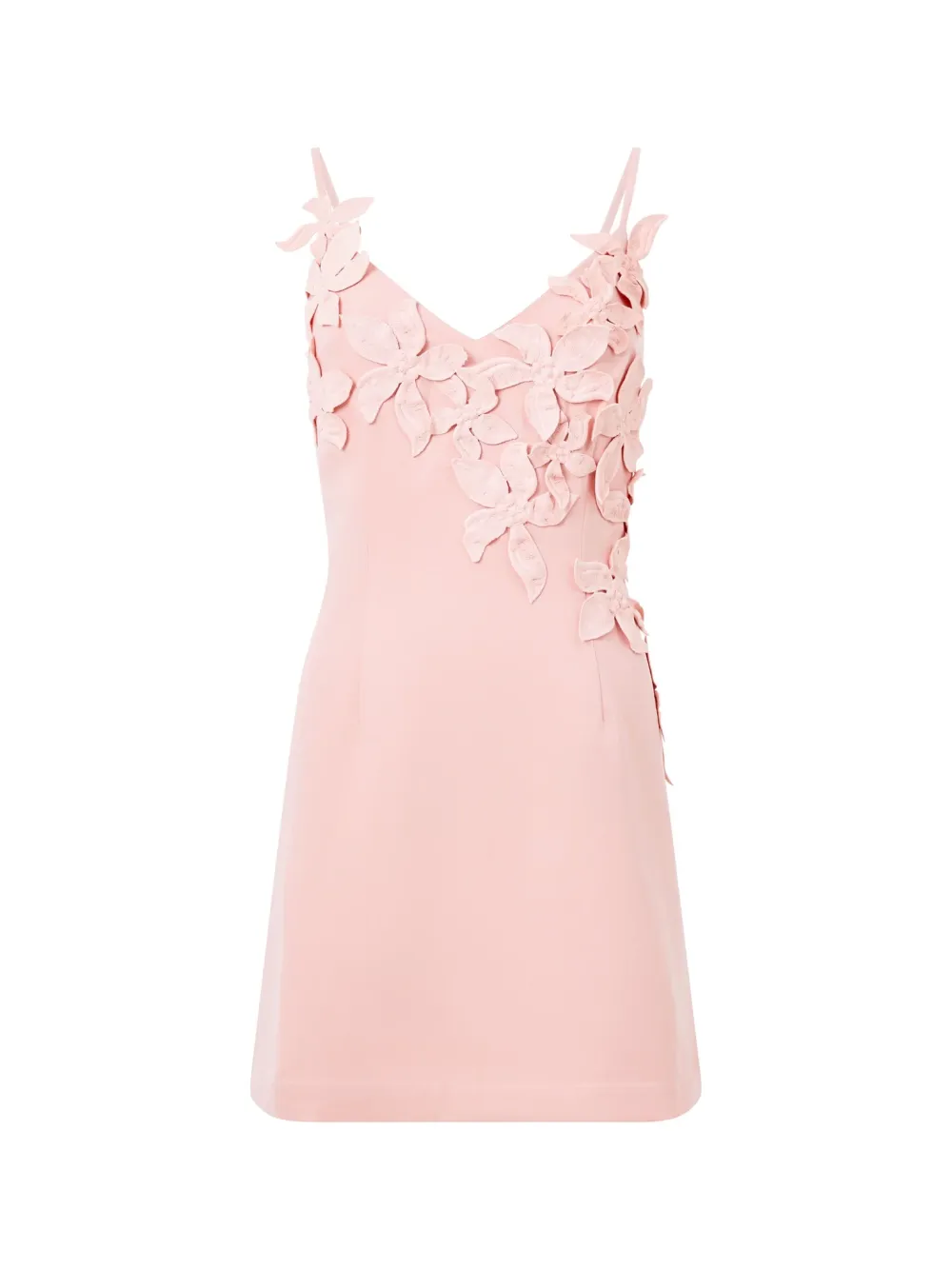 Charming Sexy Mini 3D Floral Dress