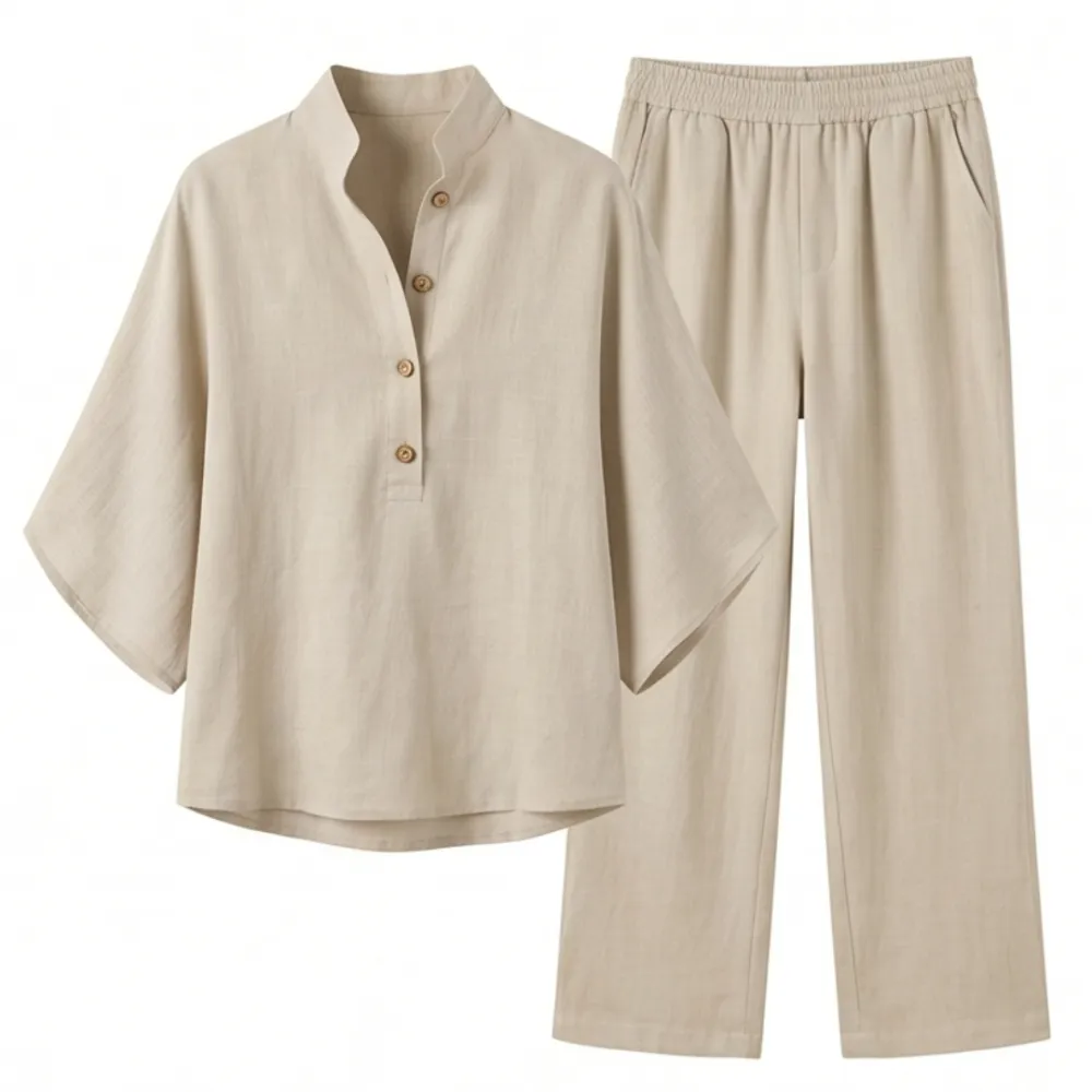 Breezy Linen Two Piece Set