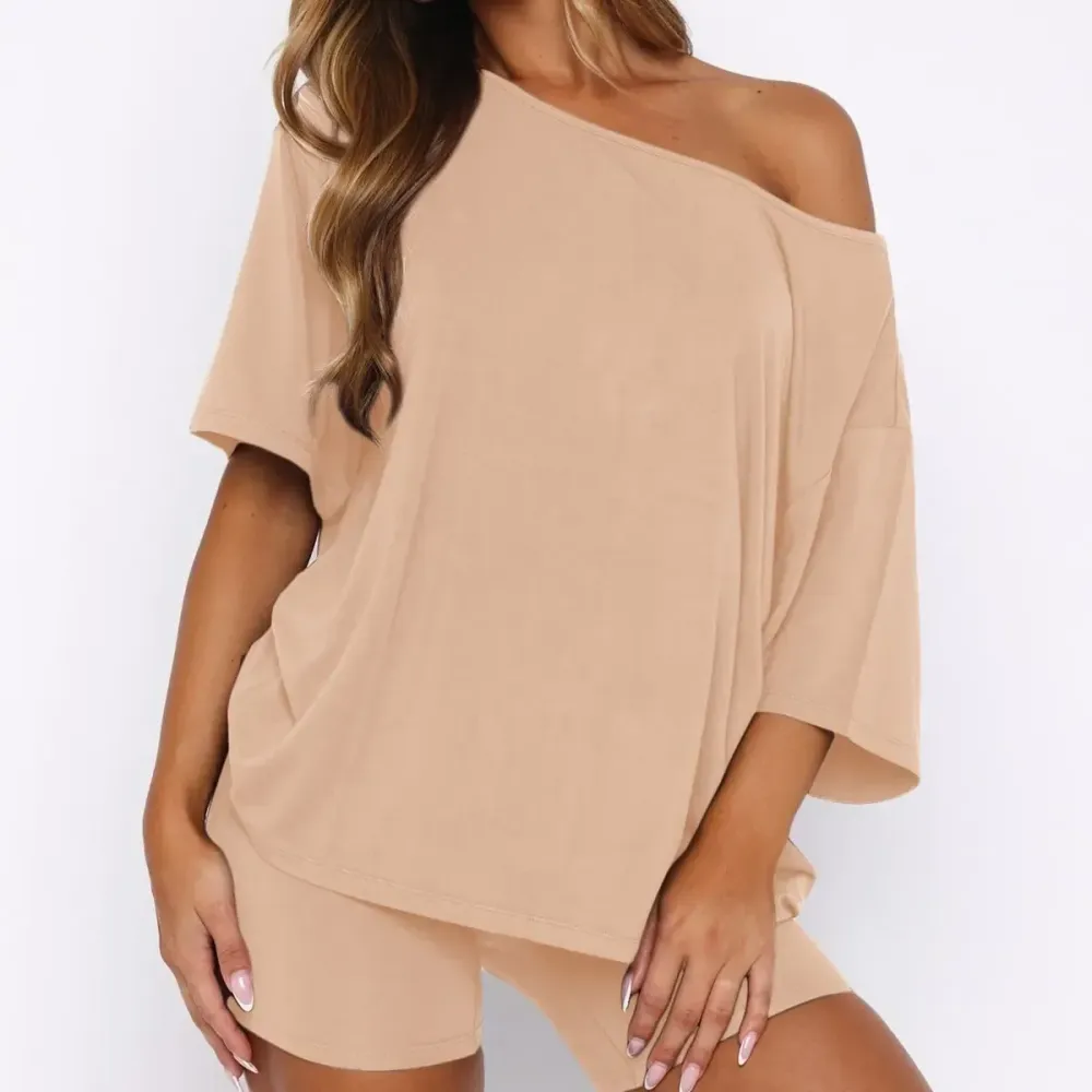Women's casual two-piece loungewear set