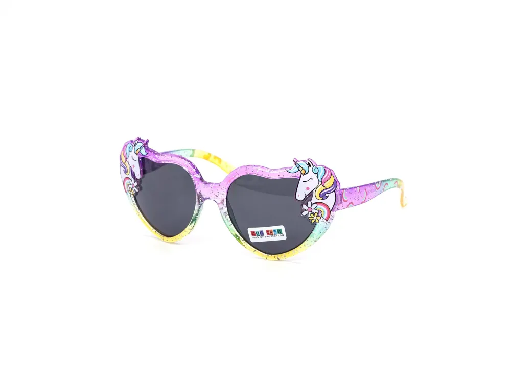 12-Pack Kids Heart Dark Lens Sunglasses