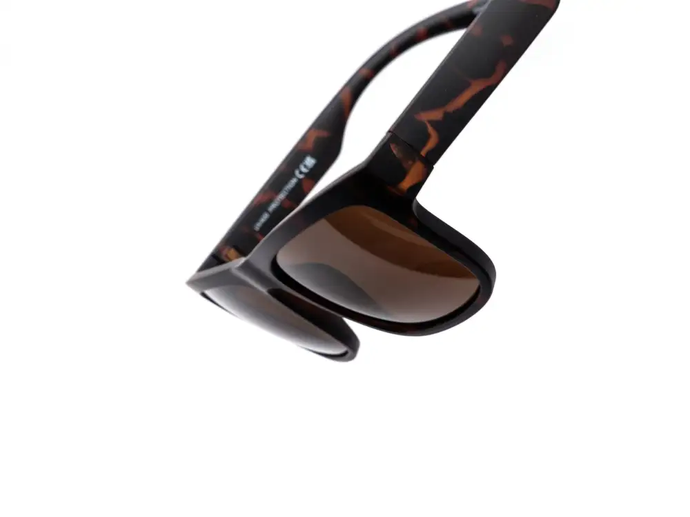 12-Pack Tortoise Chunky Square Sunglasses
