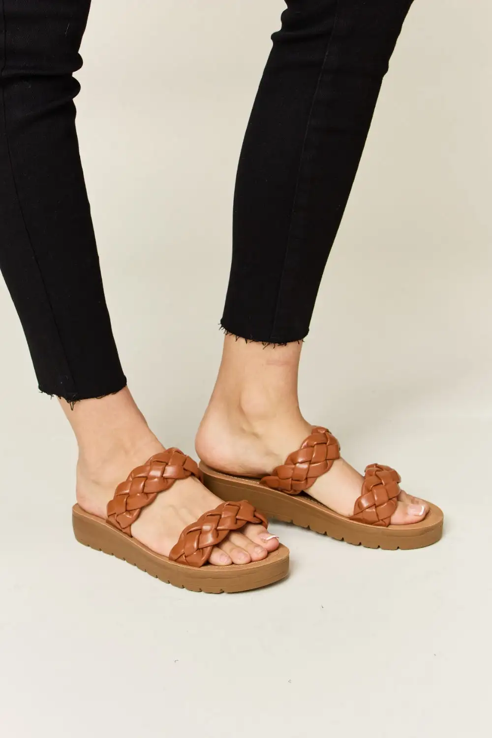 Woven Platform Sandals