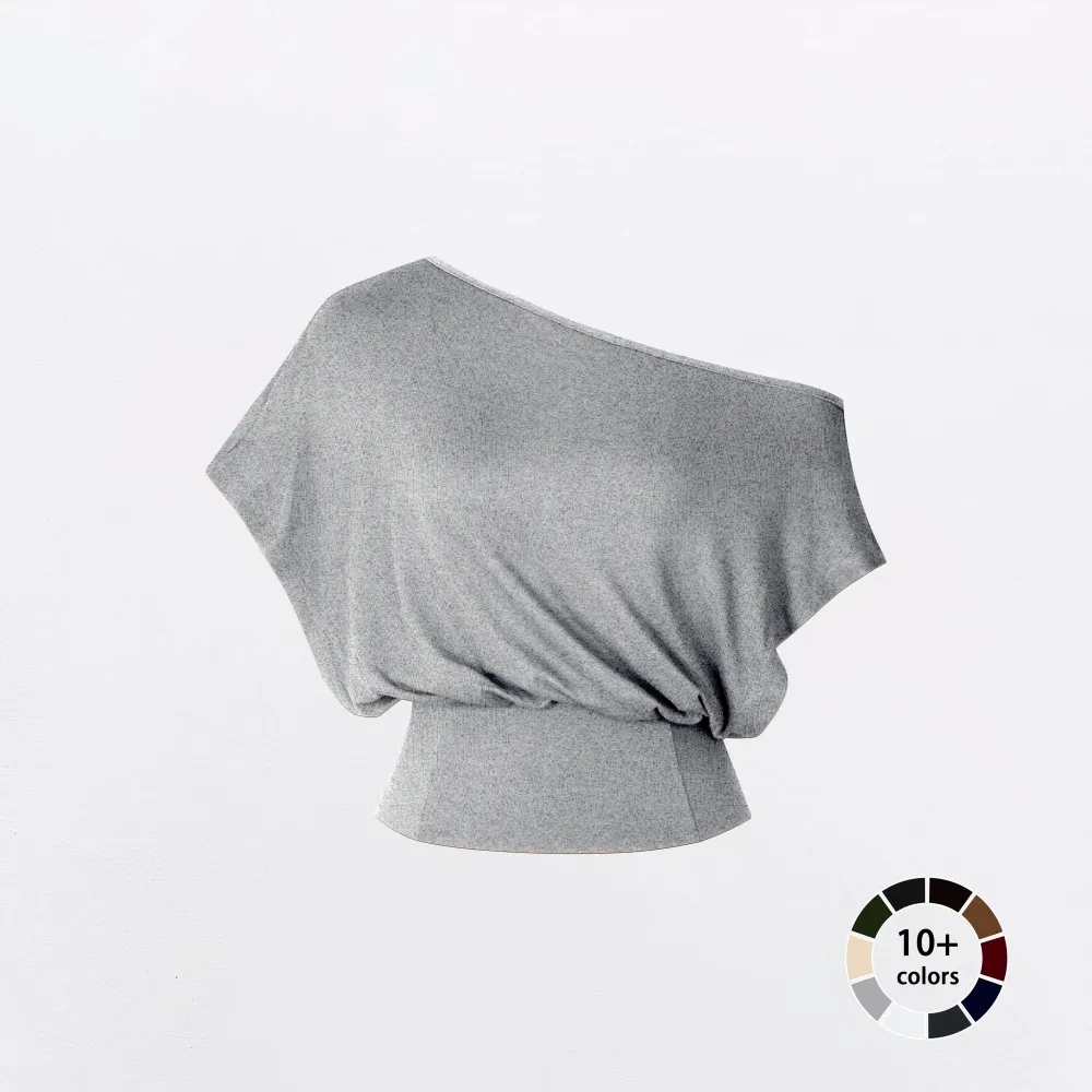 Women's Off-Shoulder Cropped Top