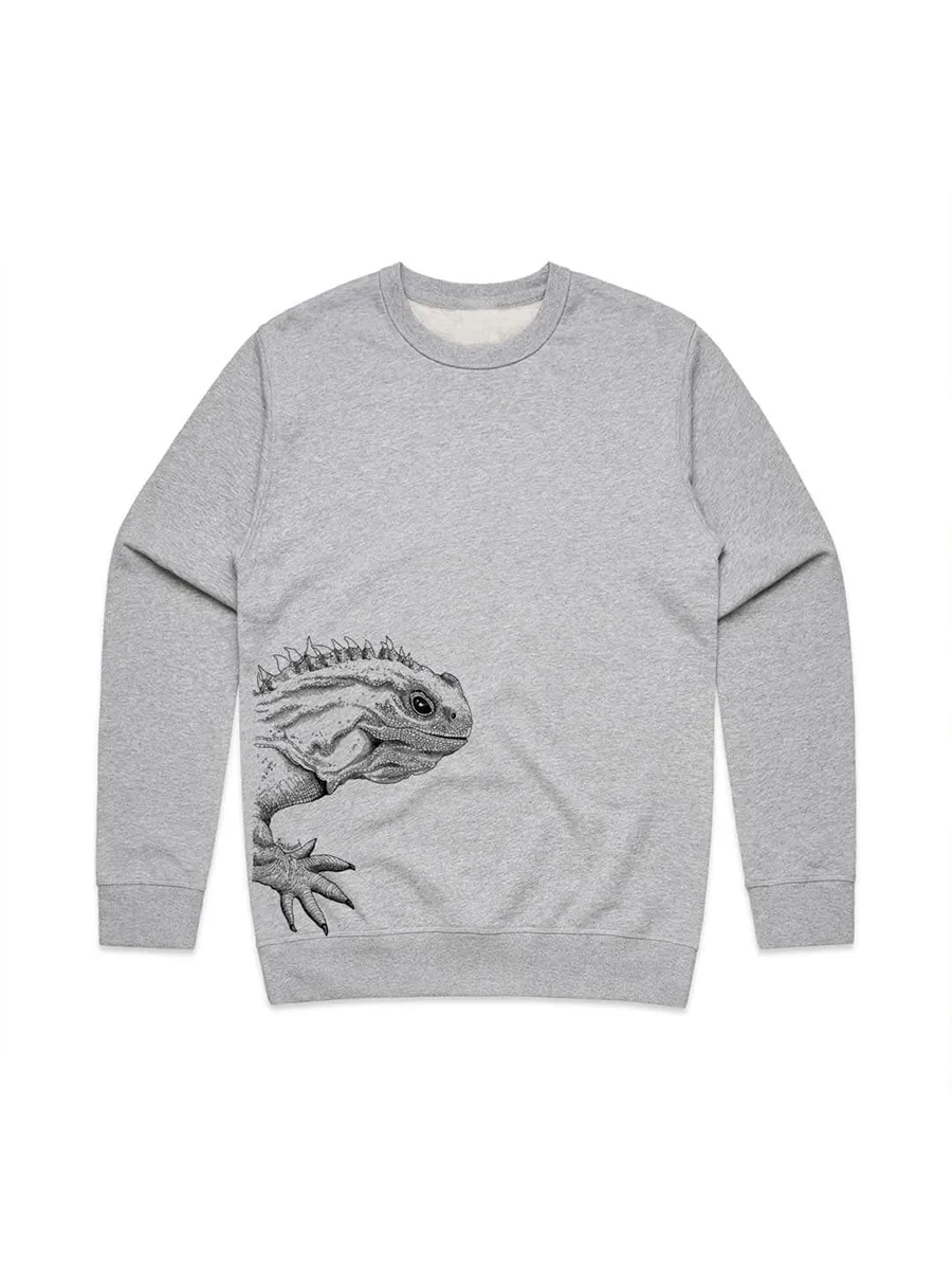 Simple and fashionable lizard pattern versatile casual sports shirt