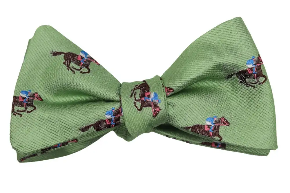 Crisp Seasonal Silk Bow Tie