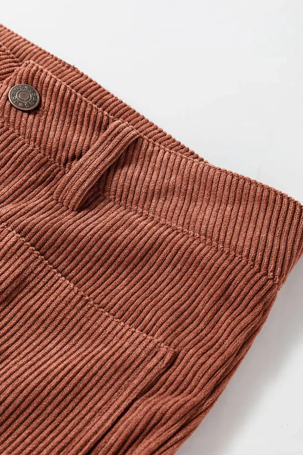 Lightweight High Waist Pocket Detail Pants