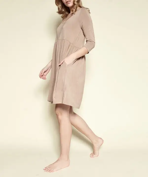 Bamboo Loose Fit Baby Doll Dress