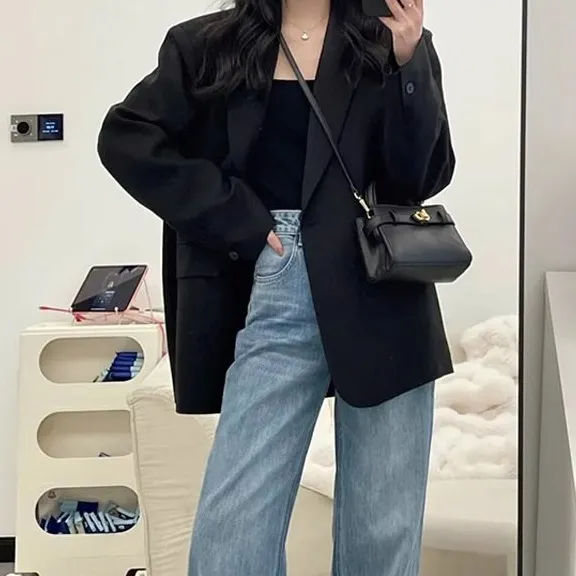 Structured Relaxed Everyday Tailored Blazer