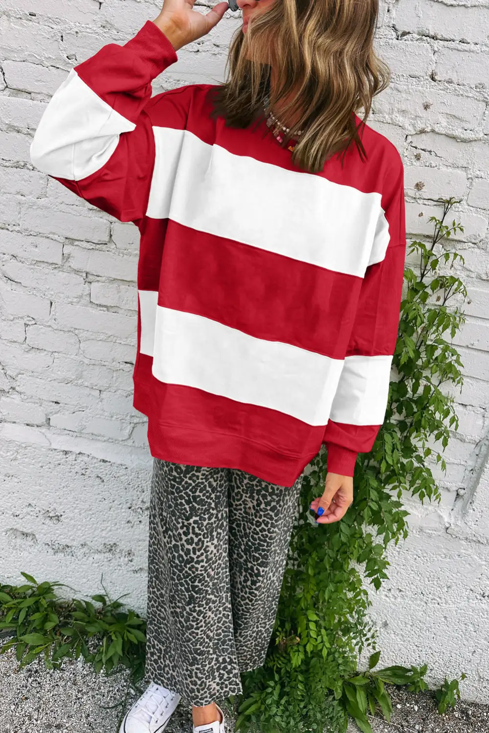 Relaxed Drop Shoulder Sweatshirt