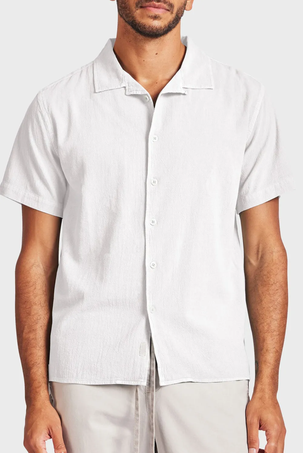 Jed Short Sleeve Shirt-Light dutch blue