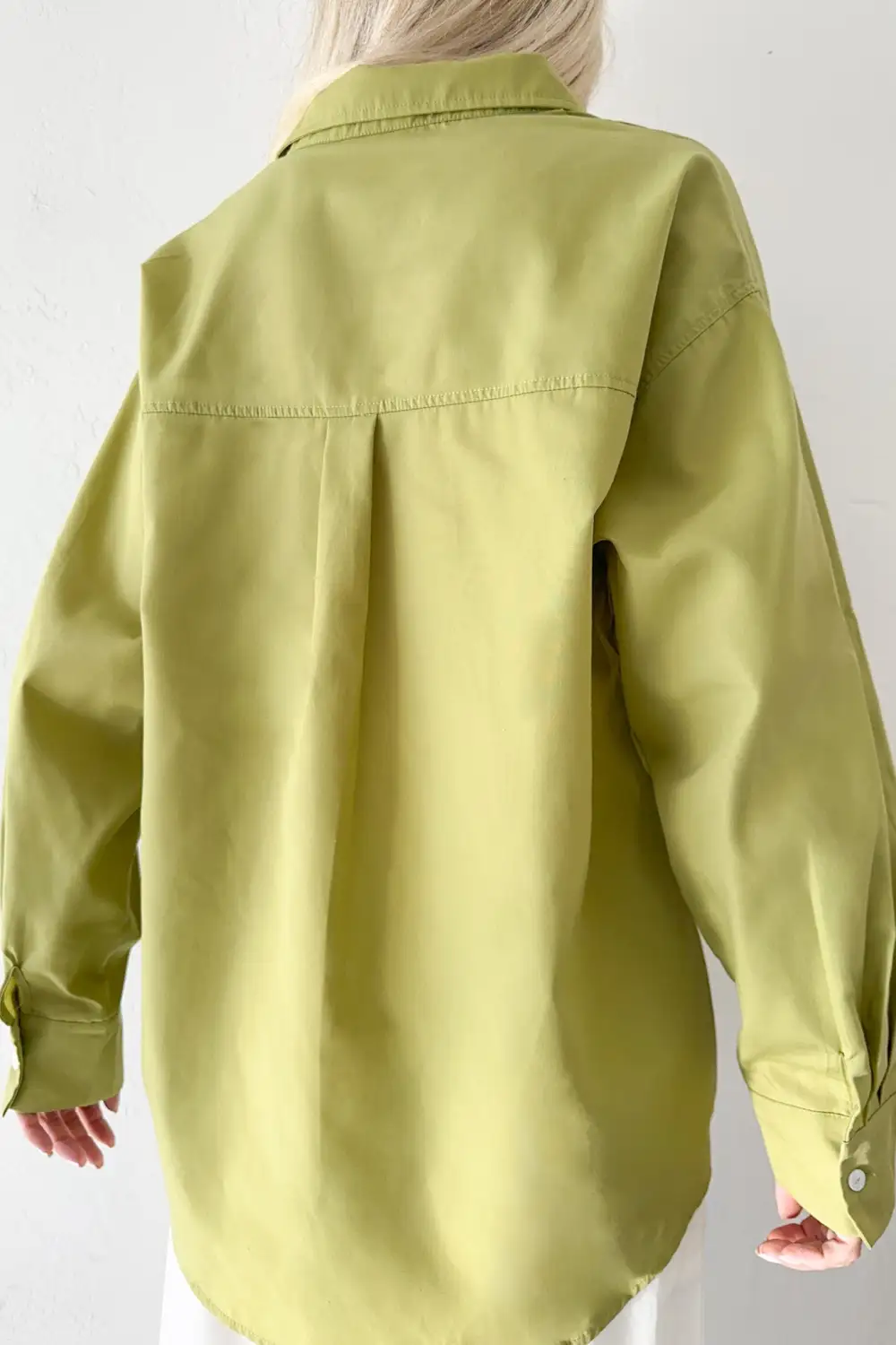 Soft Button Front Button Down Shirt