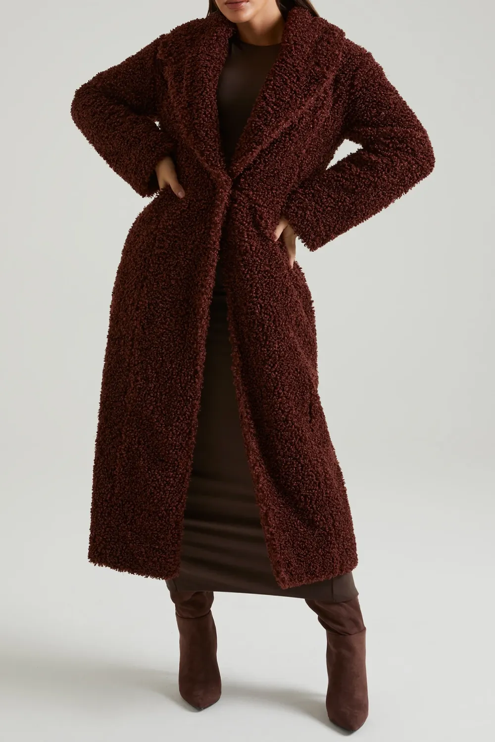 Long Windproof Thick Winter Coat