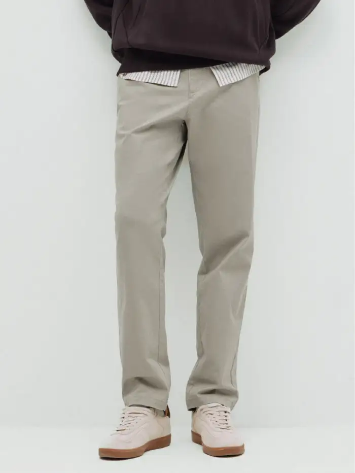 Men's Relaxed Straight Trousers