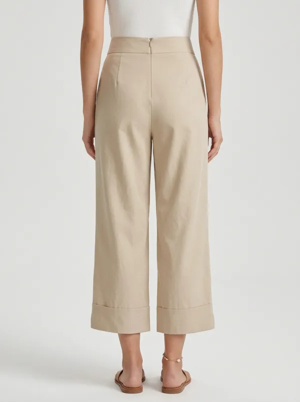 Essential Silhouette Women's Cropped Pants