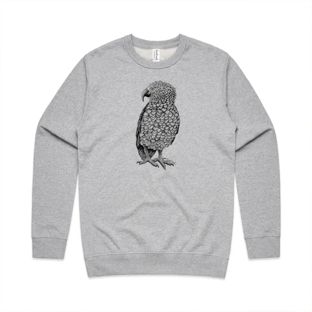 Simple and fashionable parrot animal pattern versatile casual sportswear shirt