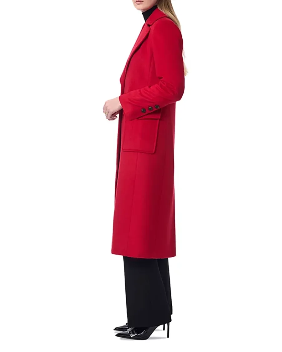 Notched Lapels Classic tailored Wool Coat