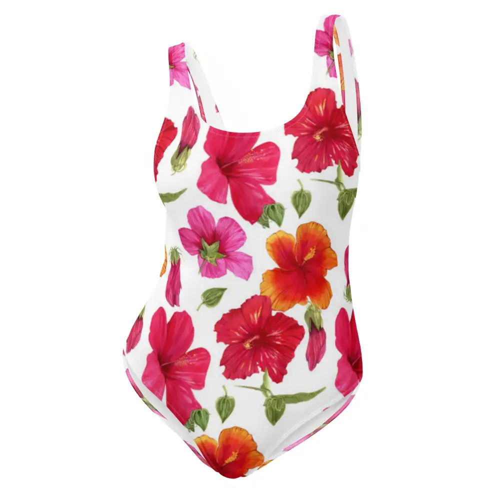 Relaxed-Shape One-Piece Swimsuit