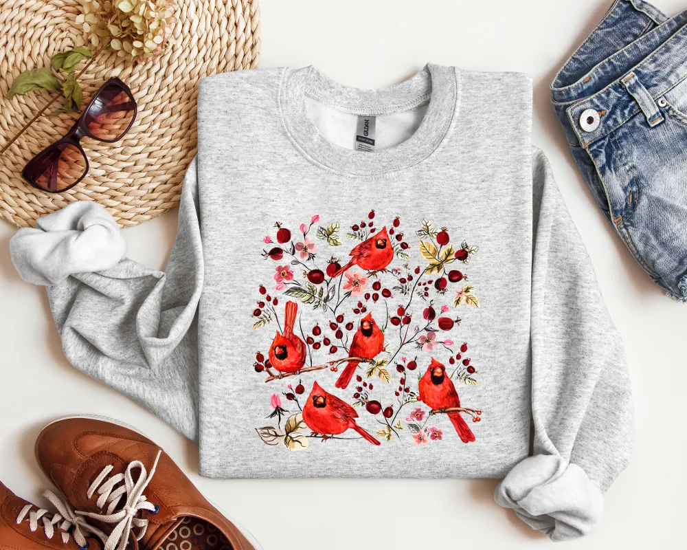 Songbird Graphic Crewneck Sweatshirt