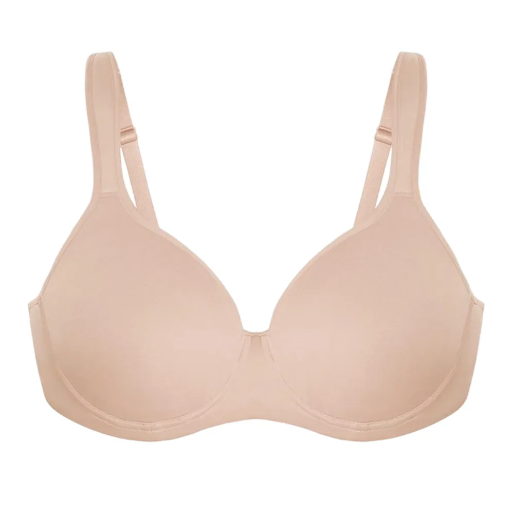 Full Coverage Unlined Unpadded Underwire Plus Size Minimizer Bra Everyday Bra
