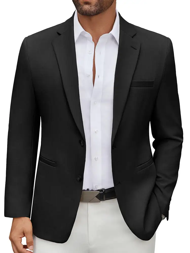 Classic Business Casual Blazer Suit Jacket