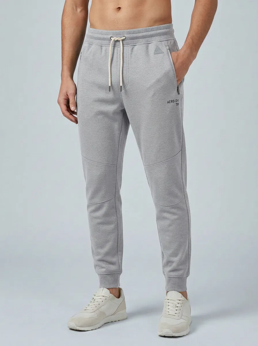 Men's Sport Inspired Drawstring Fitness Athletic Sweatpant