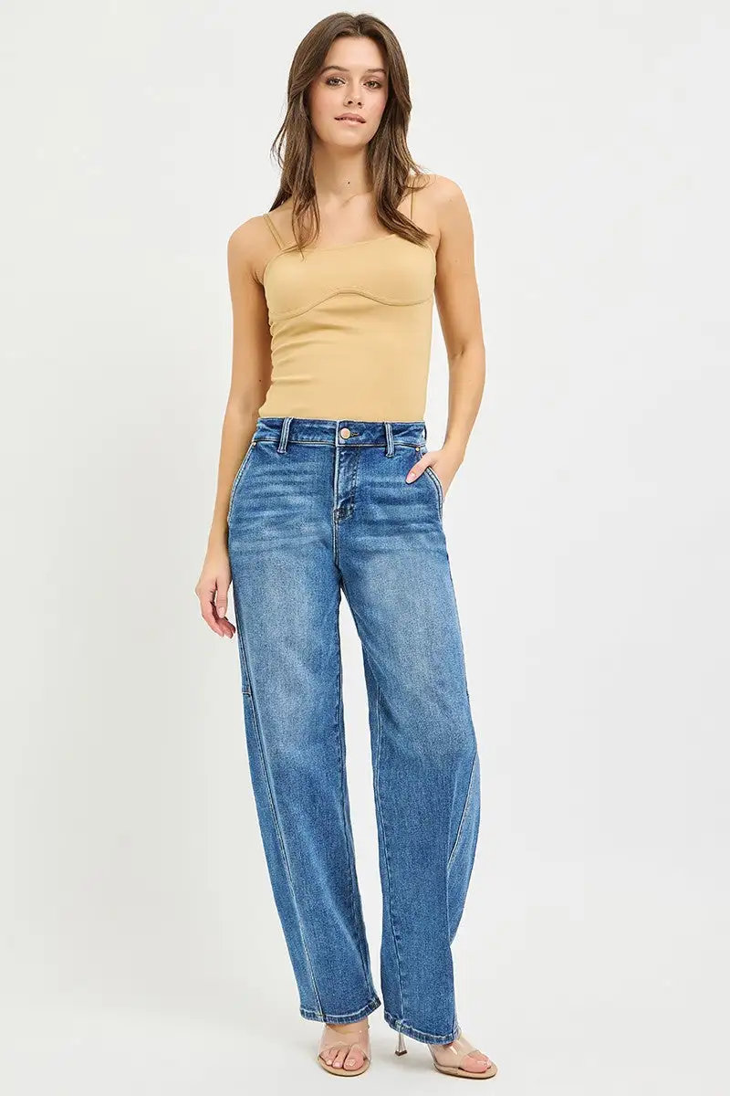 Clean Polished Denim Jeans