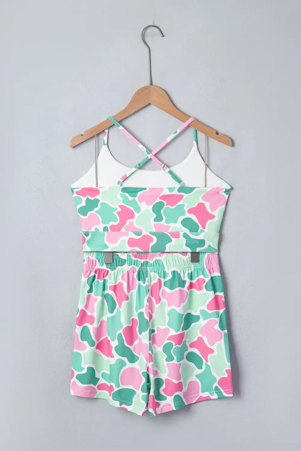 Printed Relaxed Shorts Lounge Set Ease