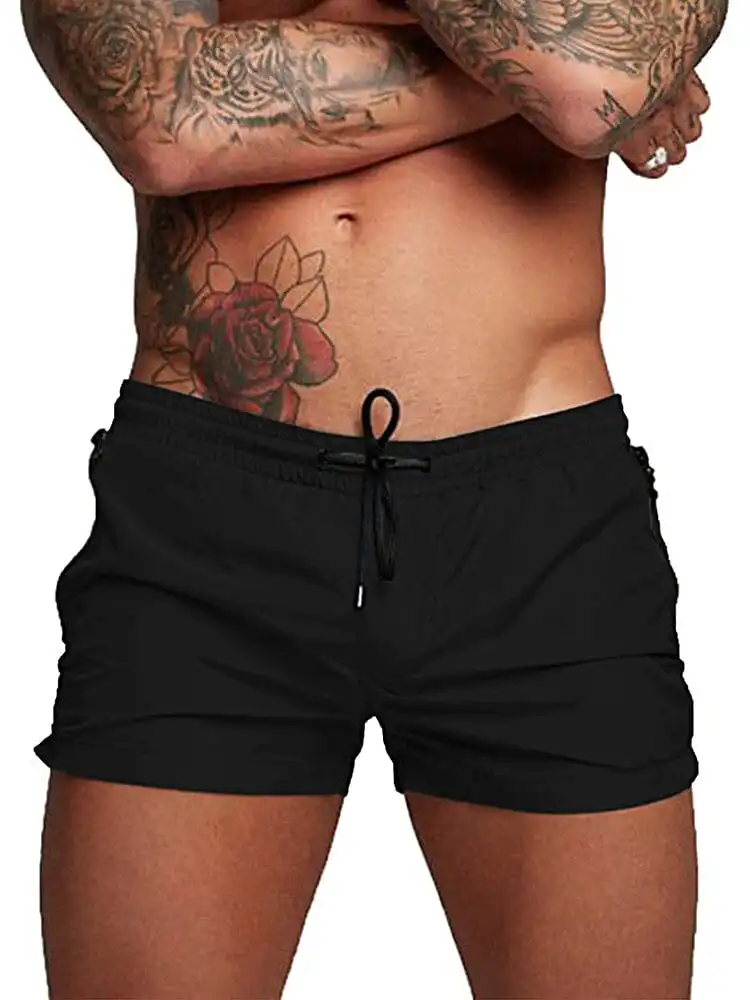 Men's Classic Slim Gym Sport Shorts