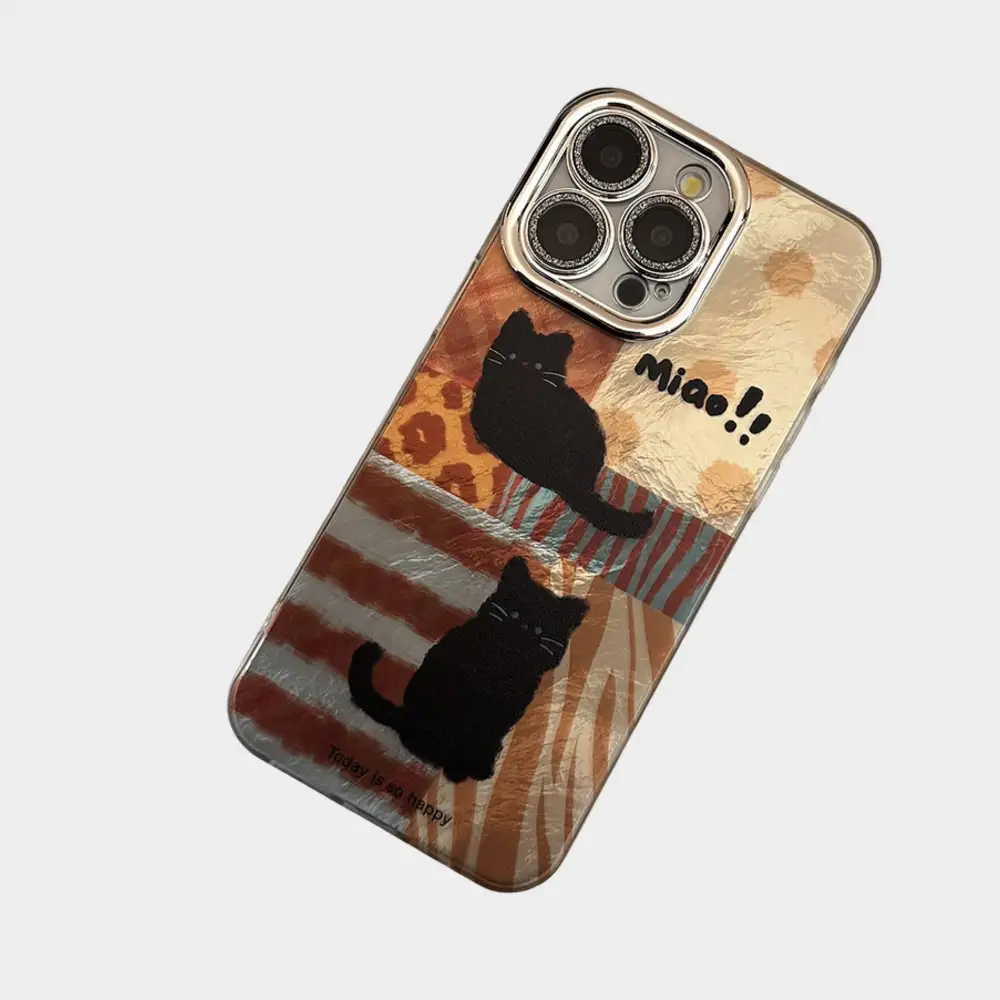Cat Glossy Phone Case