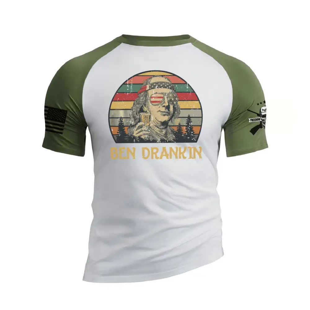 BEN DRANKIN RAGLAN GRAPHIC TEE
